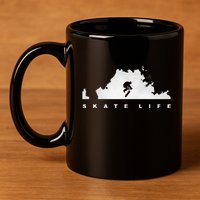 Skateboarding Skateboard Apparel Skateboarder Skateboard 11oz C Handle Ceramic Mug