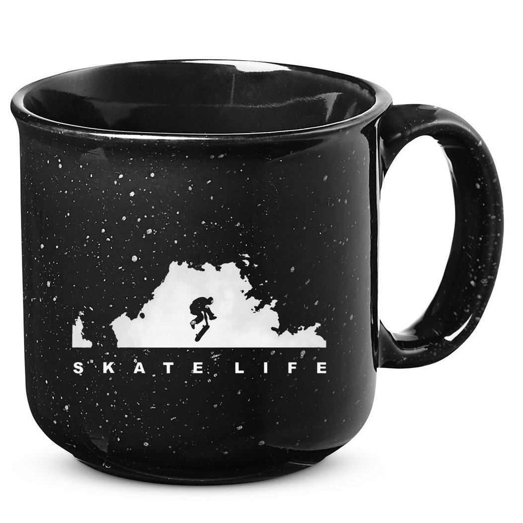 Skateboarding Skateboard Apparel Skateboarder Skateboard 15oz Campfire Ceramic Mug