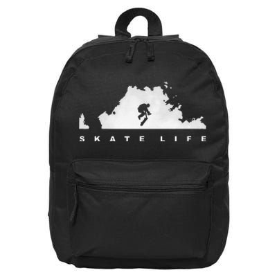 Skateboarding Skateboard Apparel Skateboarder Skateboard 16 in Basic Backpack