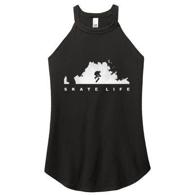 Skateboarding Skateboard Apparel Skateboarder Skateboard Women's Perfect Tri Rocker Tank