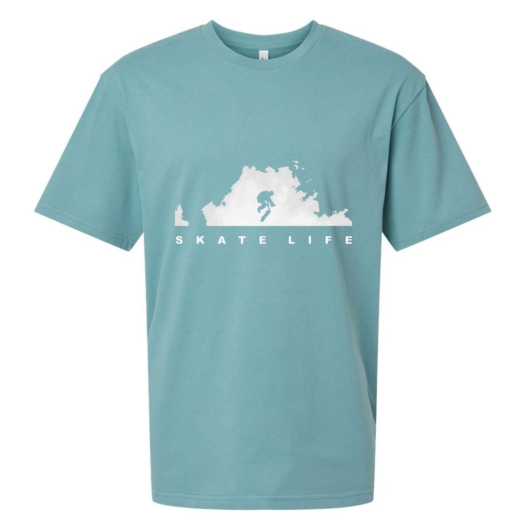 Skateboarding Skateboard Apparel Skateboarder Skateboard Sueded Cloud Jersey T-Shirt