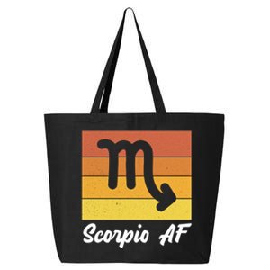 Scorpio S And Zodiac Scorpio Af Gift 25L Jumbo Tote