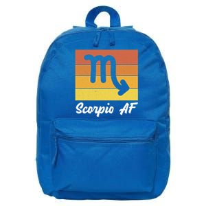 Scorpio S And Zodiac Scorpio Af Gift 16 in Basic Backpack