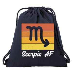 Scorpio S And Zodiac Scorpio Af Gift Drawstring Bag