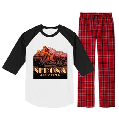 Sedona Sedona Arizona Raglan Sleeve Pajama Set