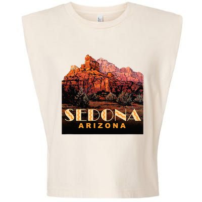 Sedona Sedona Arizona Garment-Dyed Women's Muscle Tee