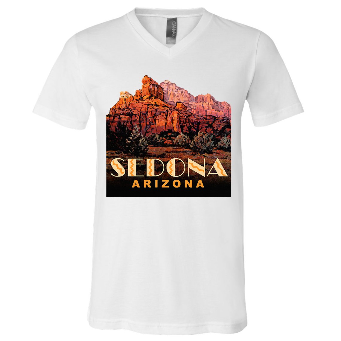 Sedona Sedona Arizona V-Neck T-Shirt