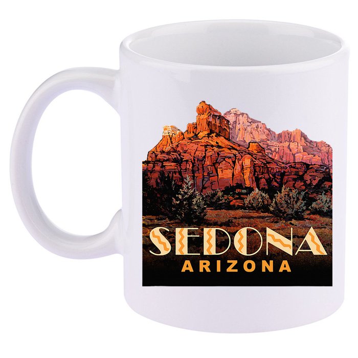 Sedona Sedona Arizona 11oz C Handle Ceramic Mug