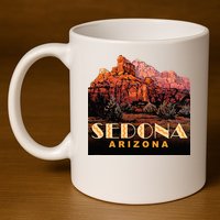Sedona Sedona Arizona 11oz C Handle Ceramic Mug