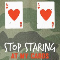 Stop Staring At My Cards Funny Poker Player Legacy Tie Dye Trucker Hat
