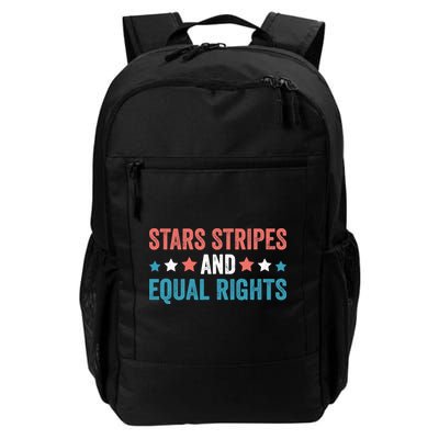 Stars Stripes And Equal Rights 4th Of July Backpack