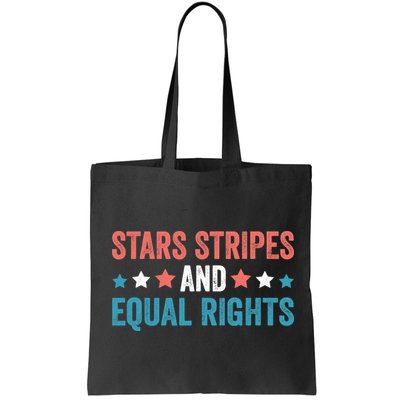 Stars Stripes And Equal Rights 4th Of July Bag