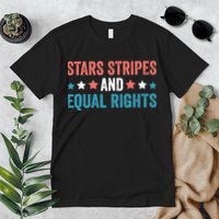 Stars Stripes And Equal Rights 4th Of July Premium T-Shirt