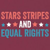Stars Stripes And Equal Rights 4th Of July 16oz Travel Tumbler