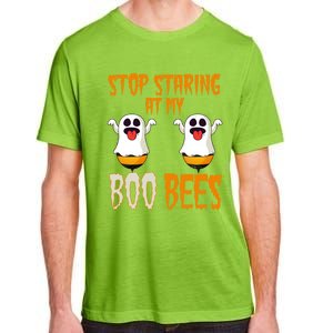 Stop Staring At My Boo Bees Matching Halloween Costume Gift Adult ChromaSoft Performance T-Shirt