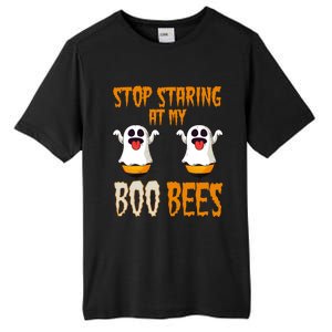 Stop Staring At My Boo Bees Matching Halloween Costume Gift Tall Fusion ChromaSoft Performance T-Shirt