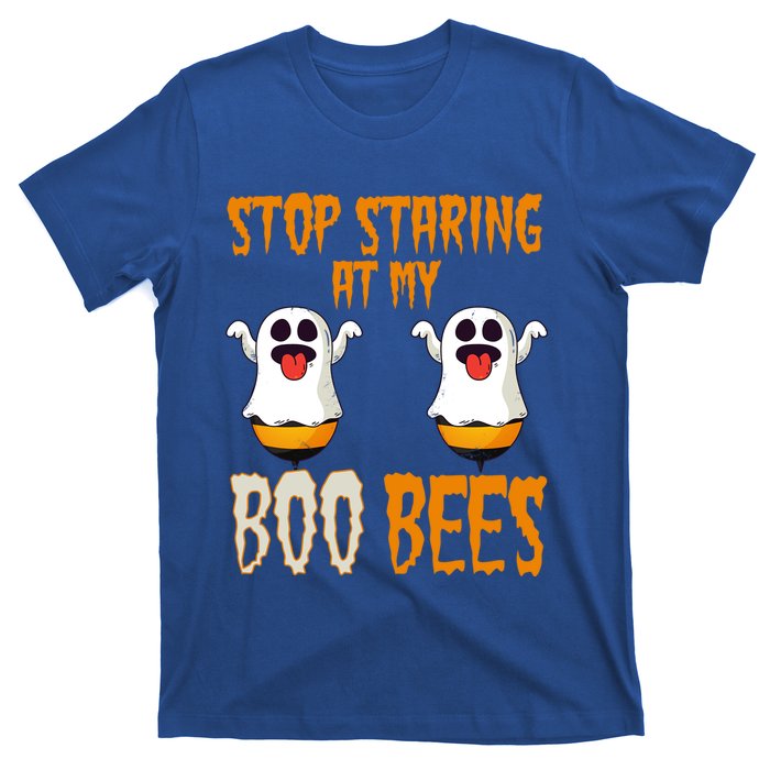 Stop Staring At My Boo Bees Matching Halloween Costume Gift T-Shirt