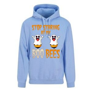 Stop Staring At My Boo Bees Matching Halloween Costume Gift Unisex Surf Hoodie