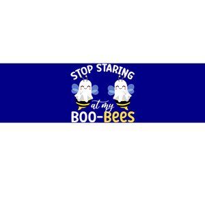 Stop Staring At My BooBees Halloween Boo Bees Funny Funny Gift Bumper Sticker