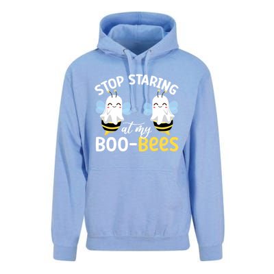 Stop Staring At My BooBees Halloween Boo Bees Funny Funny Gift Unisex Surf Hoodie