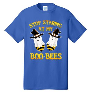 Stop Staring At My Boo Bees Funny Halloween Costumes Funny Gift Tall T-Shirt