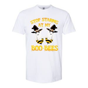 Stop Staring At My Boo Bees Funny Halloween Costumes Funny Gift Softstyle CVC T-Shirt