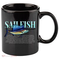 Sailfish 11oz C Handle Ceramic Mug