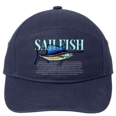 Sailfish 7-Panel Snapback Hat