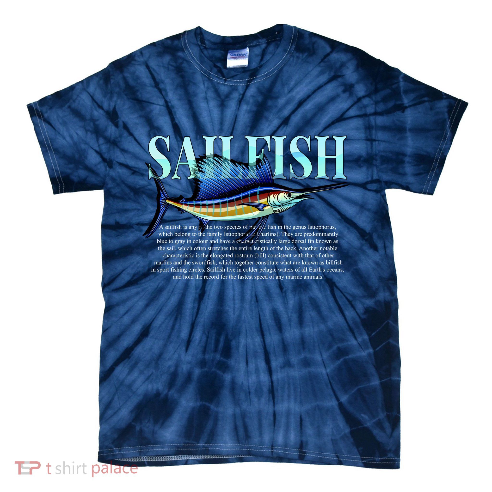 Sailfish Tie-Dye T-Shirt