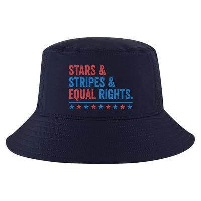 Stars Stripes And Equal Rights 4th Of July Rights Cool Comfort Performance Bucket Hat