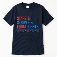Stars Stripes And Equal Rights 4th Of July Rights Tall T-Shirt