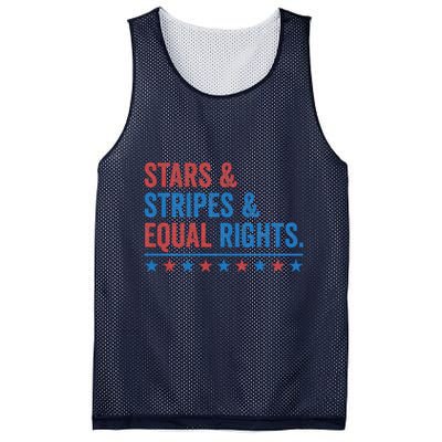 Stars Stripes And Equal Rights 4th Of July Rights Mesh Reversible Basketball Jersey Tank