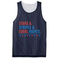 Stars Stripes And Equal Rights 4th Of July Rights Mesh Reversible Basketball Jersey Tank