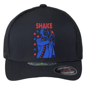 Shake Shake And Bake Couples Matching 4th Of July Flexfit Unipanel Trucker Cap