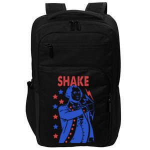 Shake Shake And Bake Couples Matching 4th Of July Impact Tech Backpack