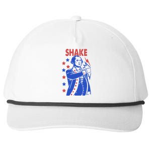 Shake Shake And Bake Couples Matching 4th Of July Snapback Five-Panel Rope Hat