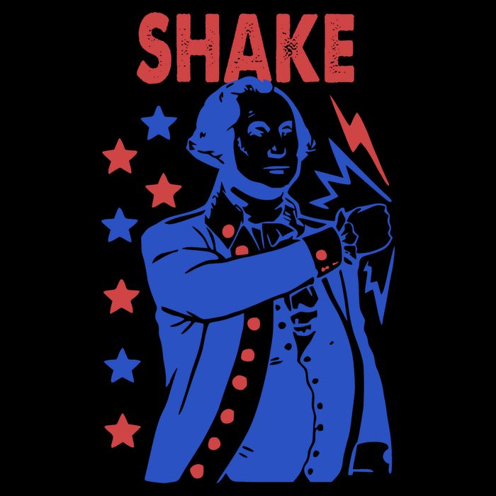 Shake Shake And Bake Couples Matching 4th Of July Drawstring Bag