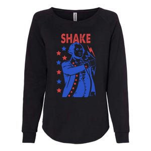 Shake Shake And Bake Couples Matching 4th Of July Womens California Wash Sweatshirt