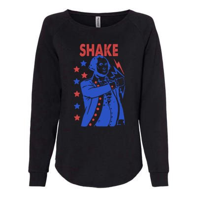 Shake Shake And Bake Couples Matching 4th Of July Womens California Wash Sweatshirt