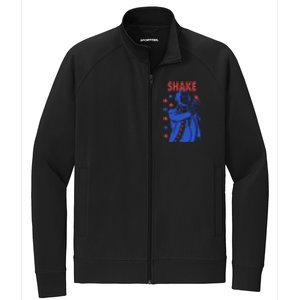 Shake Shake And Bake Couples Matching 4th Of July Stretch Full-Zip Cadet Jacket