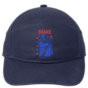 Shake Shake And Bake Couples Matching 4th Of July 7-Panel Snapback Hat