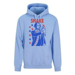 Shake Shake And Bake Couples Matching 4th Of July Unisex Surf Hoodie