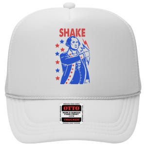 Shake Shake And Bake Couples Matching 4th Of July High Crown Mesh Back Trucker Hat