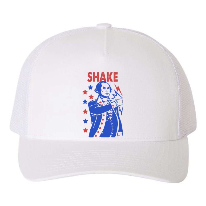 Shake Shake And Bake Couples Matching 4th Of July Yupoong Adult 5-Panel Trucker Hat