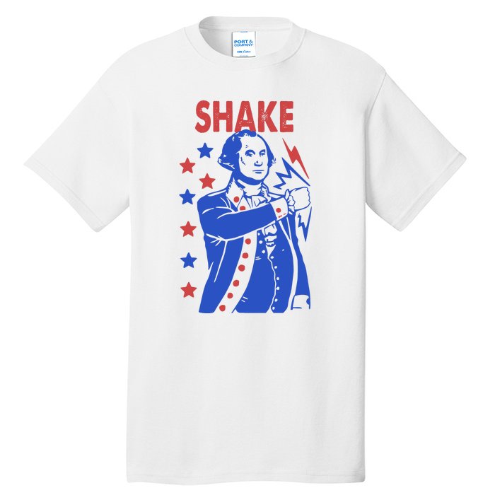 Shake Shake And Bake Couples Matching 4th Of July Tall T-Shirt