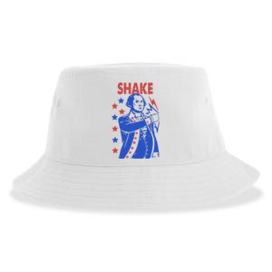 Shake Shake And Bake Couples Matching 4th Of July Sustainable Bucket Hat