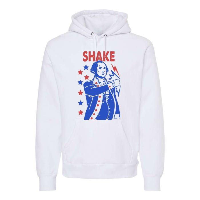 Shake Shake And Bake Couples Matching 4th Of July Premium Hoodie