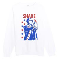 Shake Shake And Bake Couples Matching 4th Of July Premium Crewneck Sweatshirt