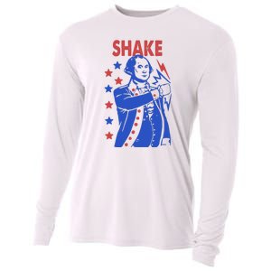 Shake Shake And Bake Couples Matching 4th Of July Cooling Performance Long Sleeve Crew