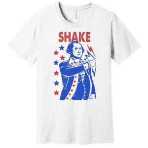 Shake Shake And Bake Couples Matching 4th Of July Premium T-Shirt